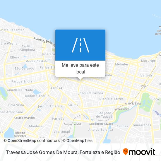 Travessa José Gomes De Moura mapa