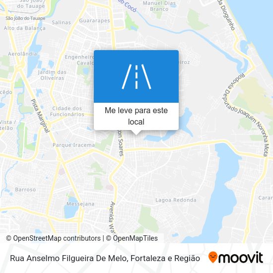 Rua Anselmo Filgueira De Melo mapa