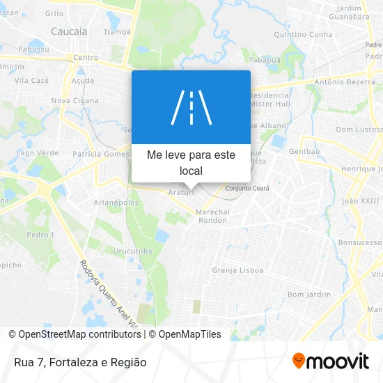 Rua 7 mapa