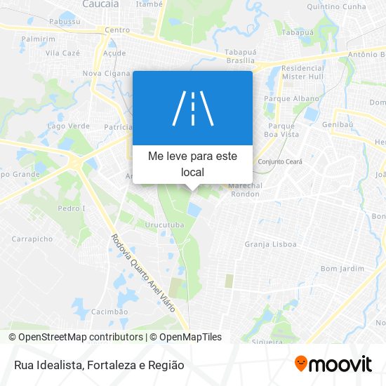 Rua Idealista mapa