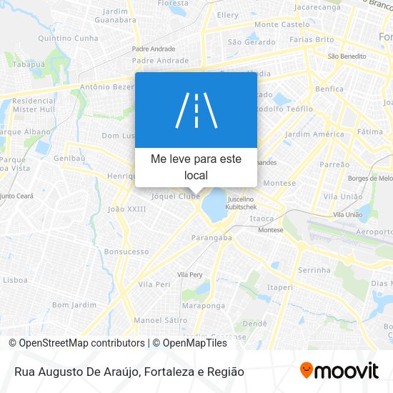 Rua Augusto De Araújo mapa
