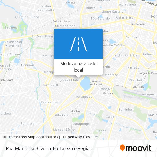 Rua Mário Da Silveira mapa