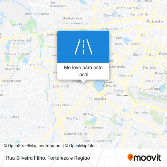 Rua Silveira Filho mapa