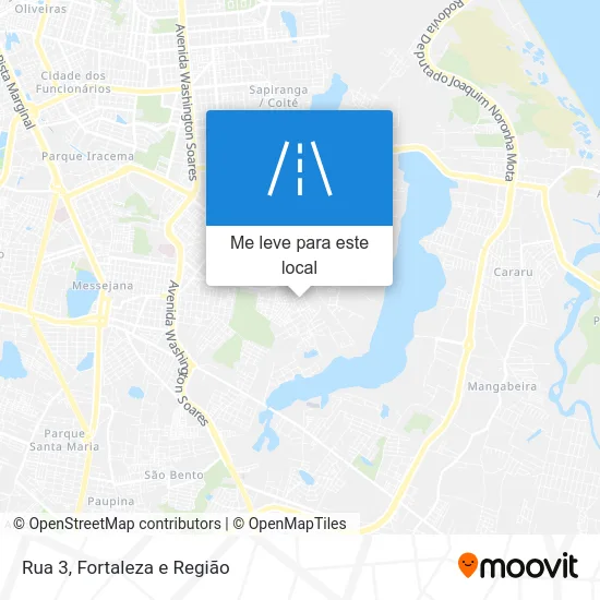 Rua 3 mapa