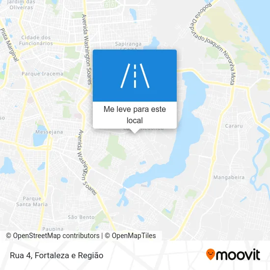 Rua 4 mapa