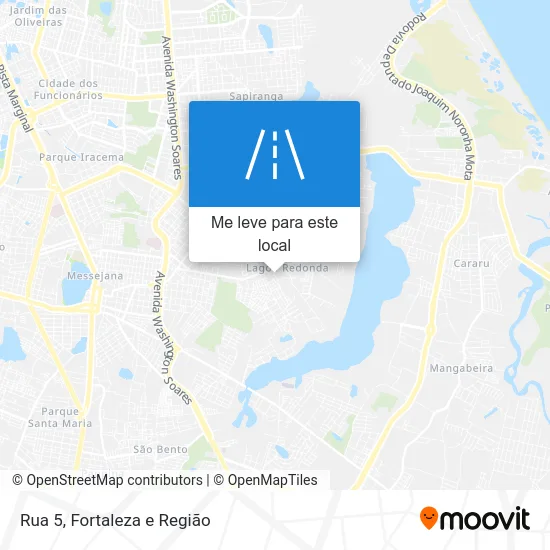 Rua 5 mapa