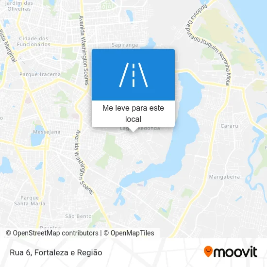 Rua 6 mapa