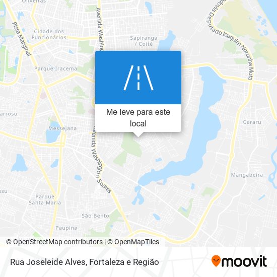 Rua Joseleide Alves mapa