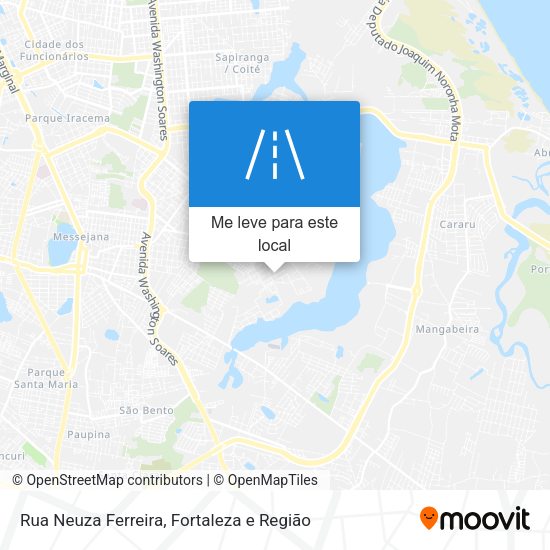 Rua Neuza Ferreira mapa