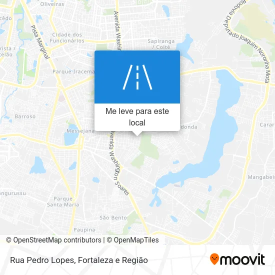 Rua Pedro Lopes mapa