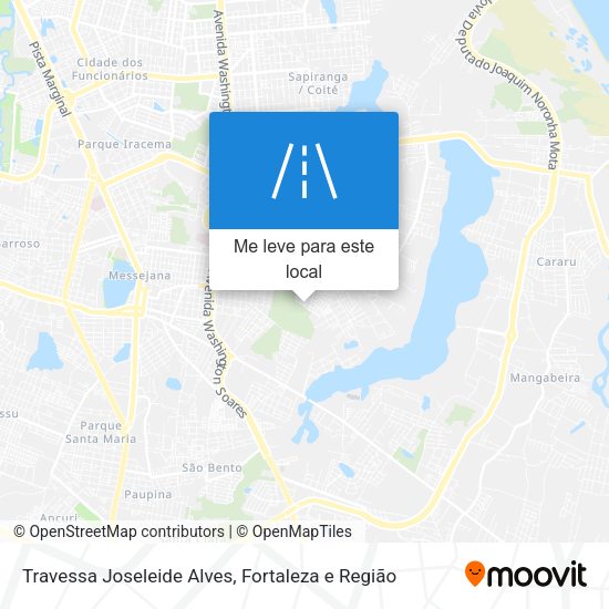 Travessa Joseleide Alves mapa