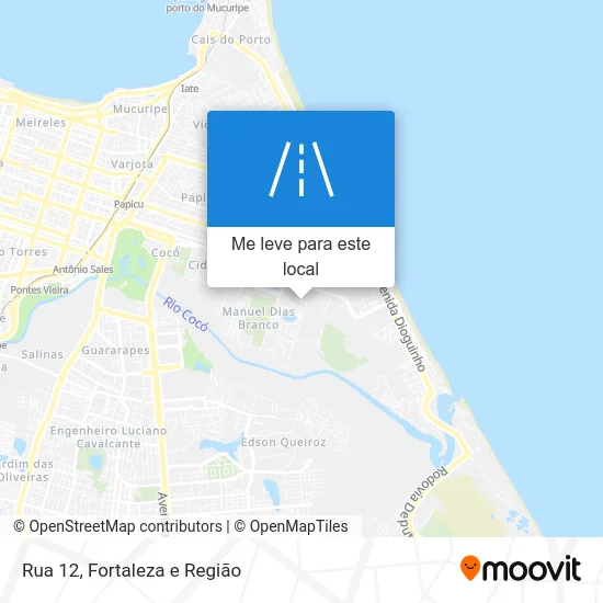 Rua 12 mapa
