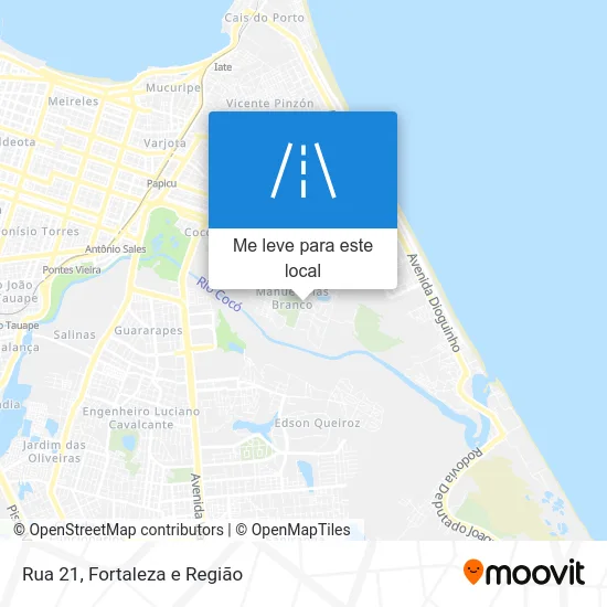 Rua 21 mapa