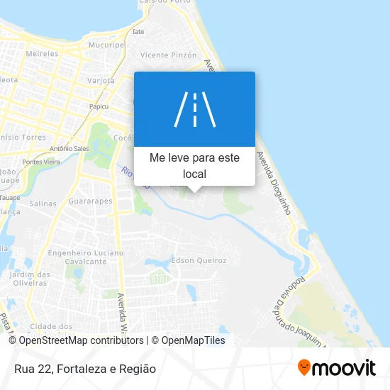 Rua 22 mapa