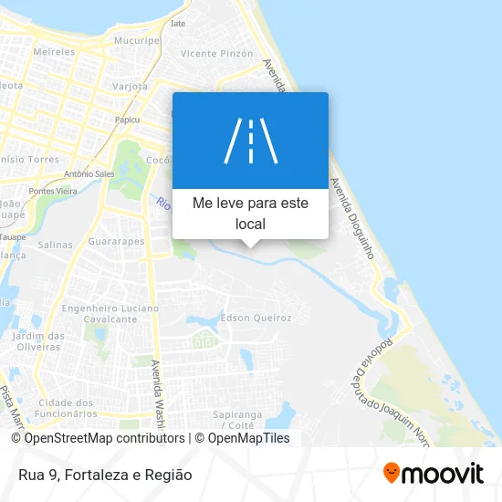 Rua 9 mapa