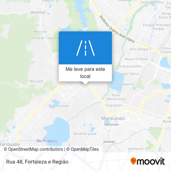 Rua 48 mapa