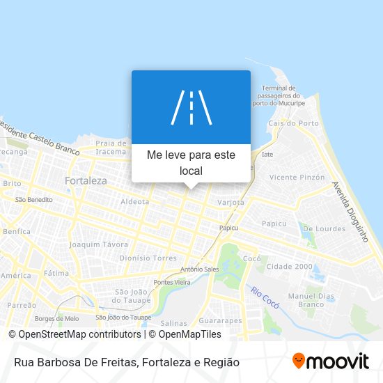 Rua Barbosa De Freitas mapa