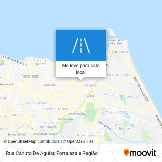 Rua Canuto De Aguiar mapa