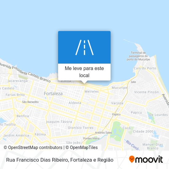 Rua Francisco Dias Ribeiro mapa
