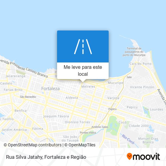 Rua Silva Jatahy mapa