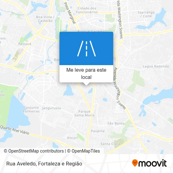 Rua Aveledo mapa