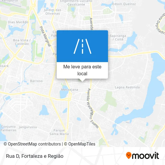 Rua D mapa