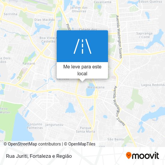 Rua Juriti mapa