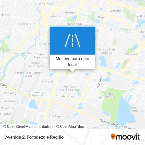 Avenida 2 mapa