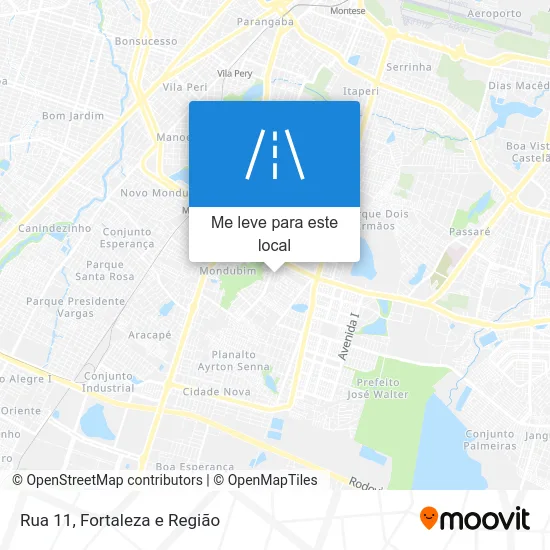 Rua 11 mapa