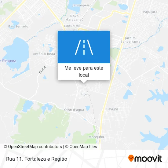 Rua 11 mapa