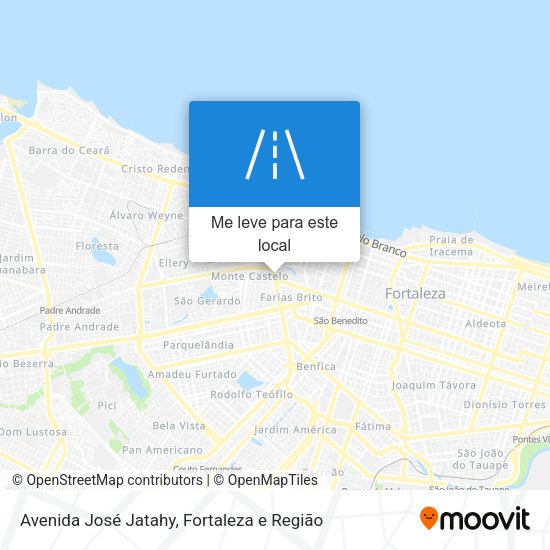 Avenida José Jatahy mapa