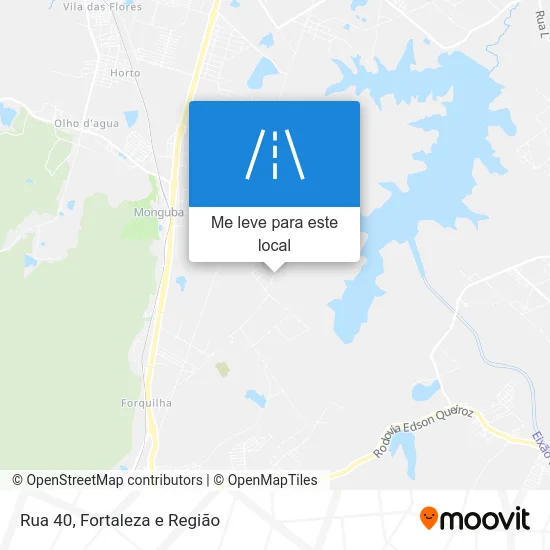 Rua 40 mapa