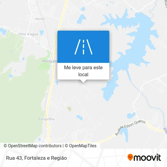 Rua 43 mapa