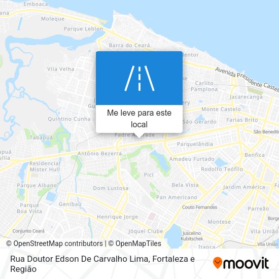 Rua Doutor Edson De Carvalho Lima mapa
