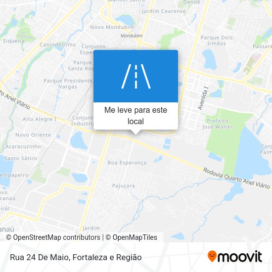 Rua 24 De Maio mapa