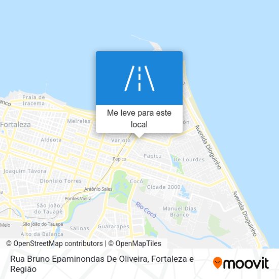 Rua Bruno Epaminondas De Oliveira mapa