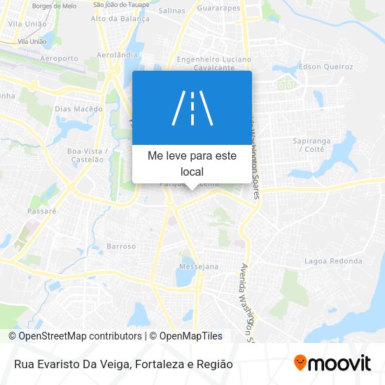 Rua Evaristo Da Veiga mapa