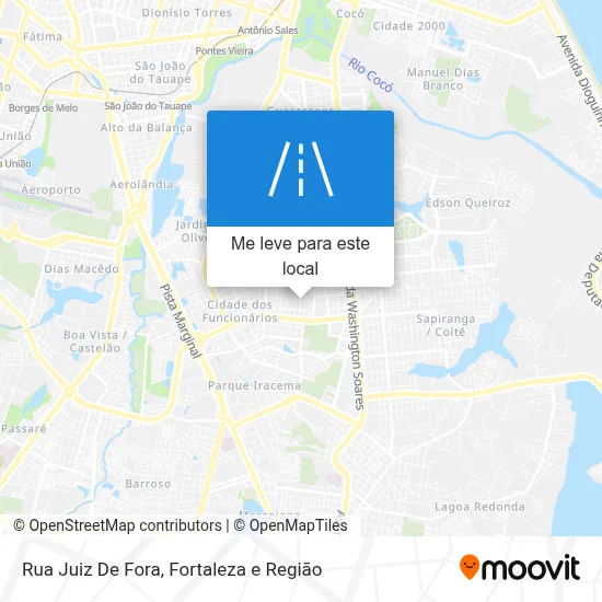 Rua Juiz De Fora mapa