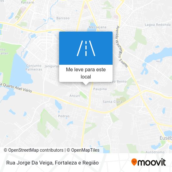 Rua Jorge Da Veiga mapa