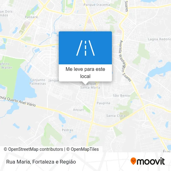Rua Maria mapa