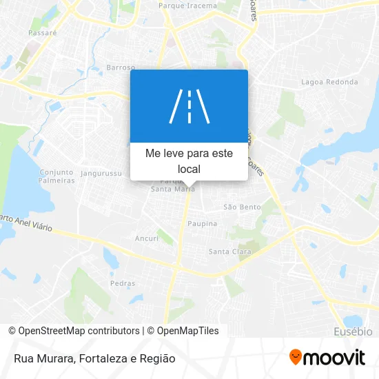 Rua Murara mapa