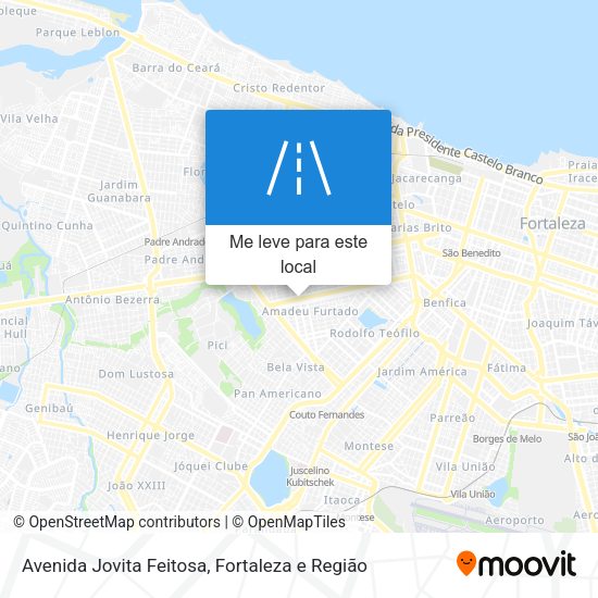 Avenida Jovita Feitosa mapa