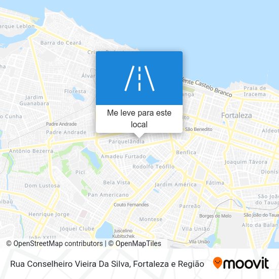Rua Conselheiro Vieira Da Silva mapa