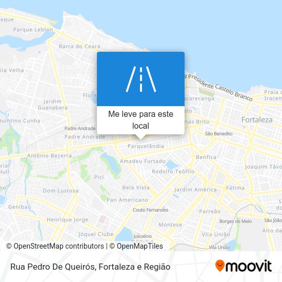 Rua Pedro De Queirós mapa