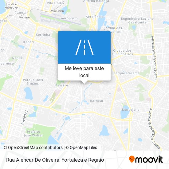 Rua Alencar De Oliveira mapa