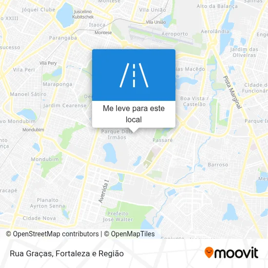 Rua Graças mapa