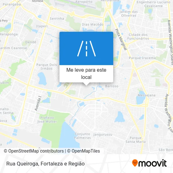 Rua Queiroga mapa