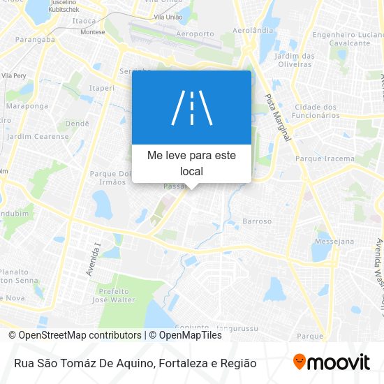 Rua São Tomáz De Aquino mapa