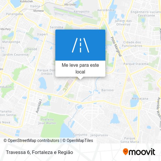 Travessa 6 mapa