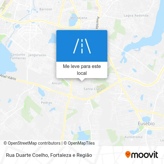 Rua Duarte Coelho mapa